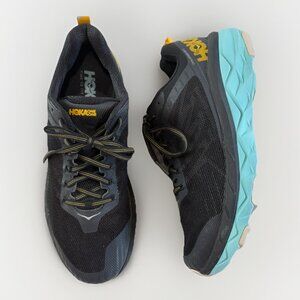 Hoka One One Challenger ATR 5 Womens Black Blue Running Shoes Sneakers